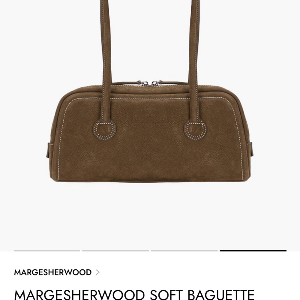 NUBUCK SHOULDER BAG